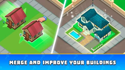 Merge City Tycoon — Idle Game screen 1