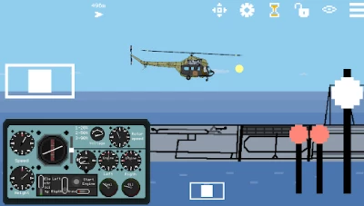 Pixel Helicopter Simulator screen 1