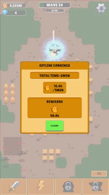 Scarecrow War : Idle Defense screen 5