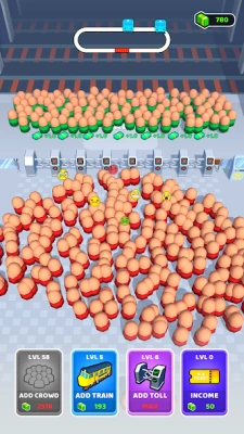 Subway Crowd screen 1