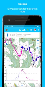 BikeComputer Pro screen 2