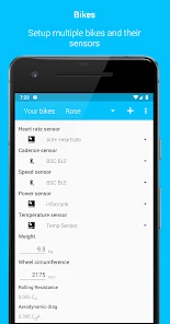 BikeComputer Pro screen 4