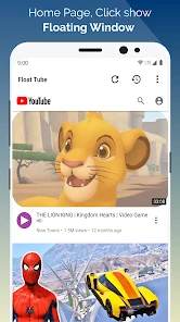 Float Tube- Float Video Player screen 1
