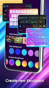 Neon LED Keyboard - клавиатура screen 4