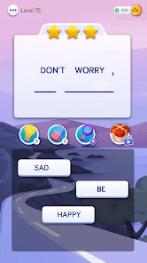 Sentence That: Word Merge screen 1