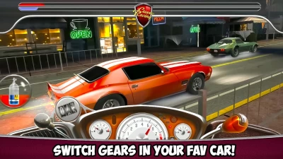 Classic Drag Racing Car Game screen 3