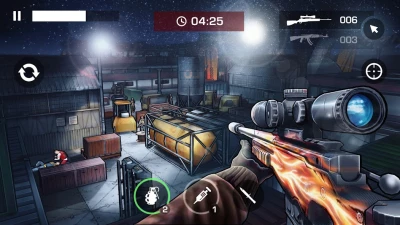 Gun 3D-игра-стрелялка: Cнайпер screen 2