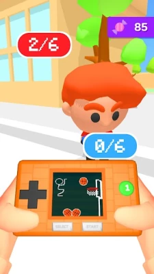 Retro Battle screen 1