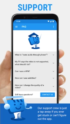 Web Video Cast screen 6