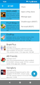 App Manager screen 1