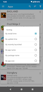 App Manager screen 4