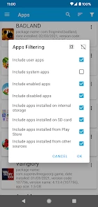 App Manager screen 5
