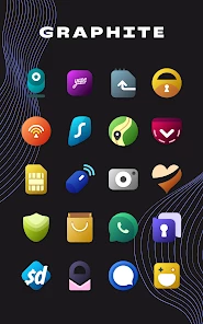 Graphite Icon Pack screen 3