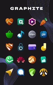 Graphite Icon Pack screen 5