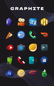 Graphite Icon Pack screen 6