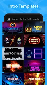 Сделать интро - Intro Maker screen 1