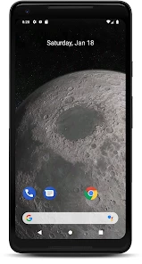 Луна 3D живые обои screen 1