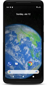 Луна 3D живые обои screen 2