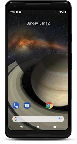 Луна 3D живые обои screen 3