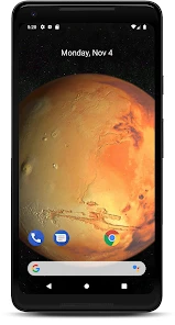 Луна 3D живые обои screen 4