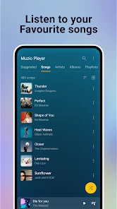 Muzio Player screen 2