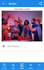 Уменьшение изображений-Resizer screen 2