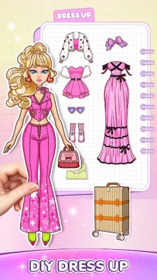 DIY Paper Doll Dress Up screen 1