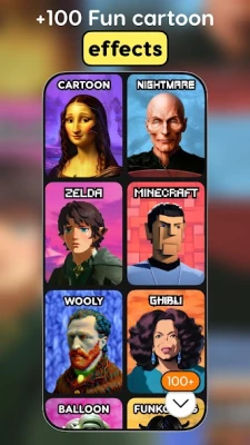 Restyle Cartoon yourself screen 6