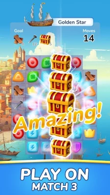 Ship Master: Match 3 Port screen 1