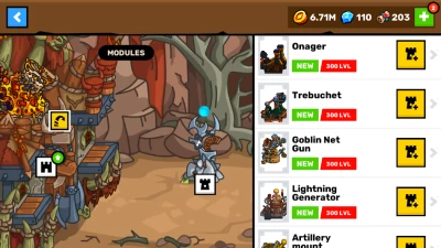 Stagelands - tower defense TD screen 3