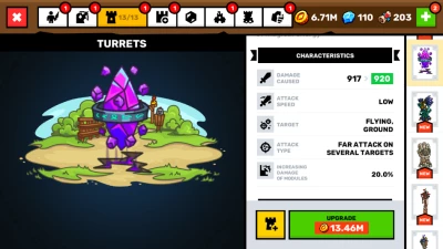 Stagelands - tower defense TD screen 4