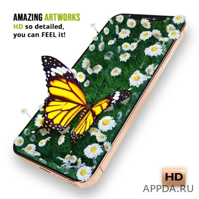 Wave Live Wallpapers Maker 3D screen 4