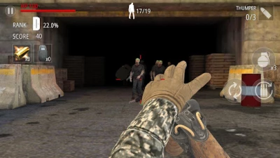 Отстрел зомби : FPS screen 2