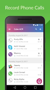 Запись звонков - Cube ACR screen 1