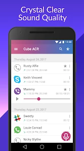 Запись звонков - Cube ACR screen 4