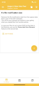 Image & Video Date Fixer screen 1