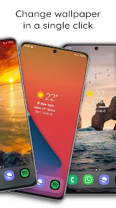 iWALL: iOS Blur Dock Bar screen 6