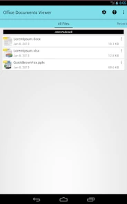 Office Documents Viewer screen 3