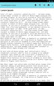 Office Documents Viewer screen 4