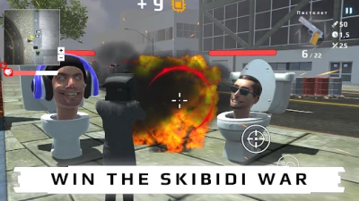 Toilet War — Бета screen 1