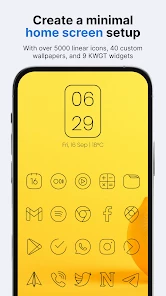 Vera Outline Black: Icon Pack screen 1