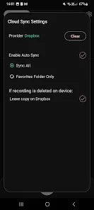Автоматический диктофон screen 7