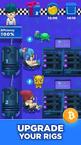 Crypto Miner: Bitcoin Factory screen 1
