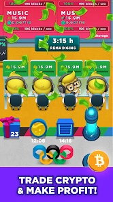 Crypto Miner: Bitcoin Factory screen 3