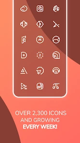 Reev Pro - White Outline Icons screen 2