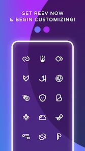 Reev Pro - White Outline Icons screen 6