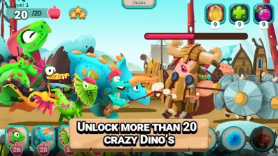 Dino Bash: Время путешествий screen 3