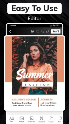 Flyers, Poster Maker, Design screen 6