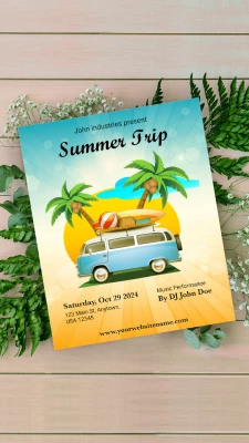 Flyers, Poster Maker, Design screen 7