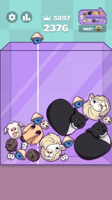 Capy Merge: Animal Drop Puzzle screen 4